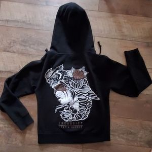 Ink Addict Zip Up Hoodie